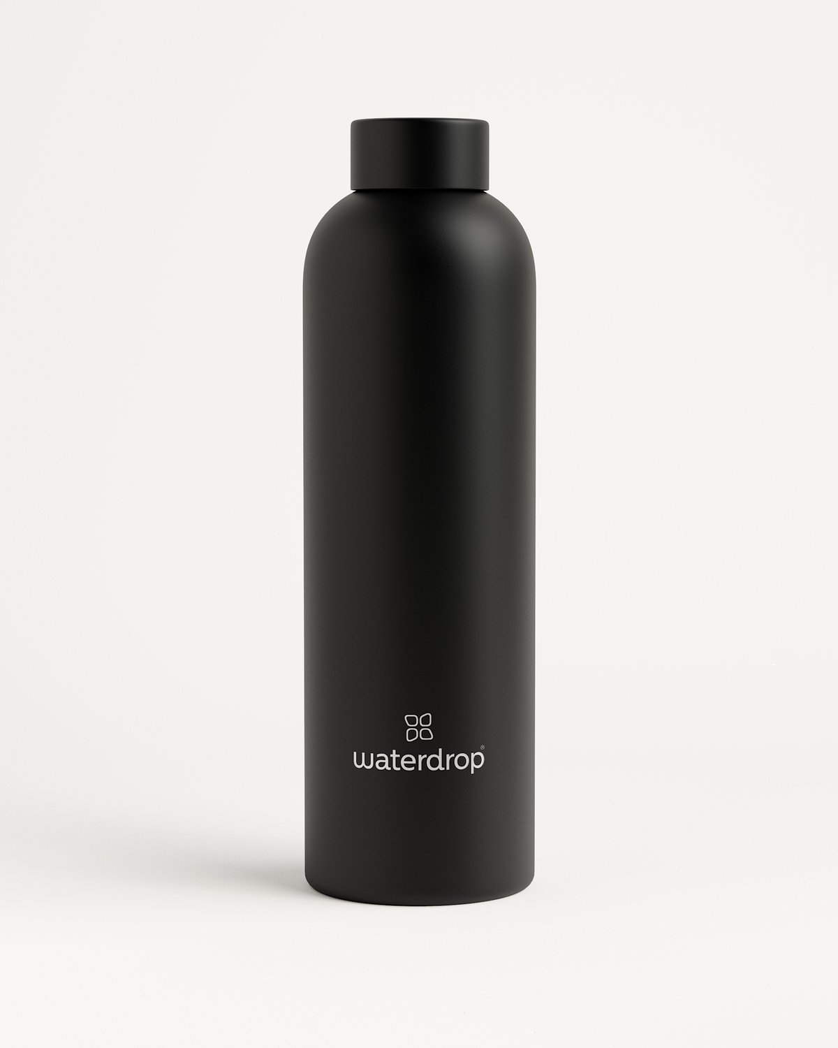 Botella de acero · Tapón de acero