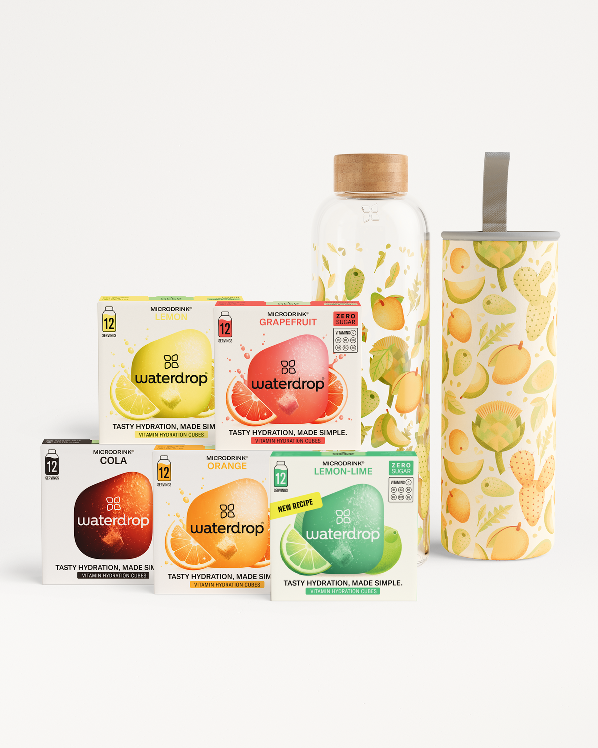 Set Cero Azúcar Vidrio