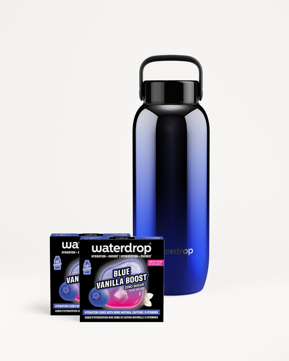 Set de Botella Blue Vanilla