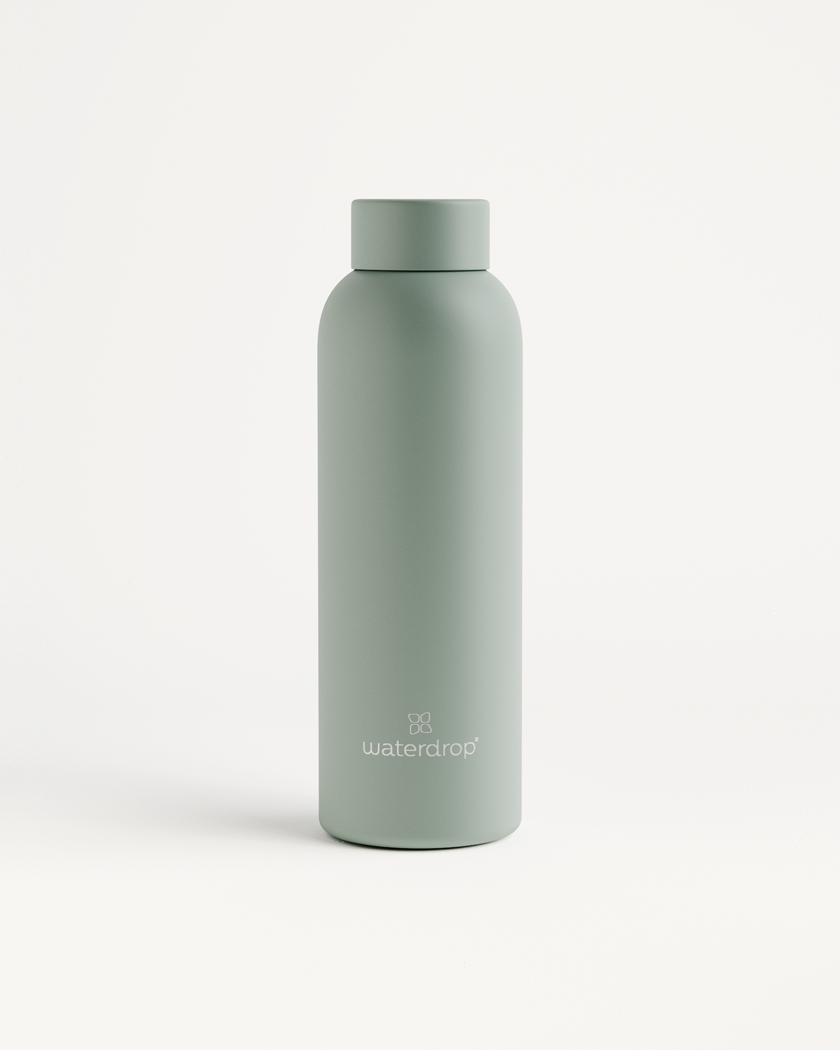 Botella de acero · Tapón de acero