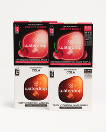 Mix Your Own Cola Set: Cherry Boost and Cola hydration cubes.
