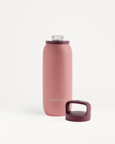 All-Purpose Thermo · Spout Lid pink bottle close-up.