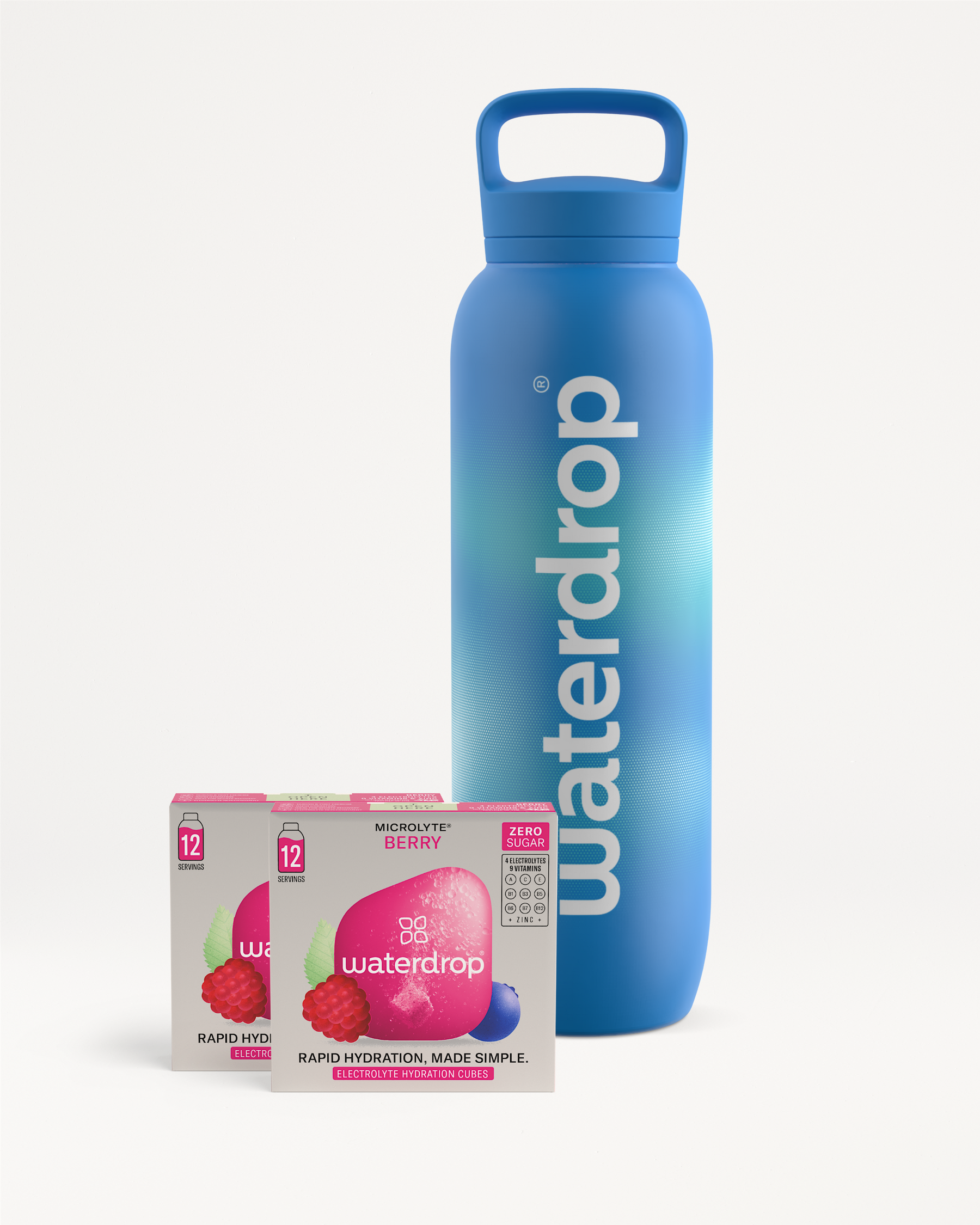 Set de hidratación de Botella oficial Player