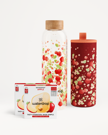 Set Botella MANZANA