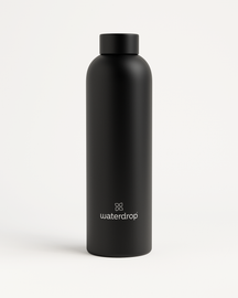 Botella de acero · Tapón de acero