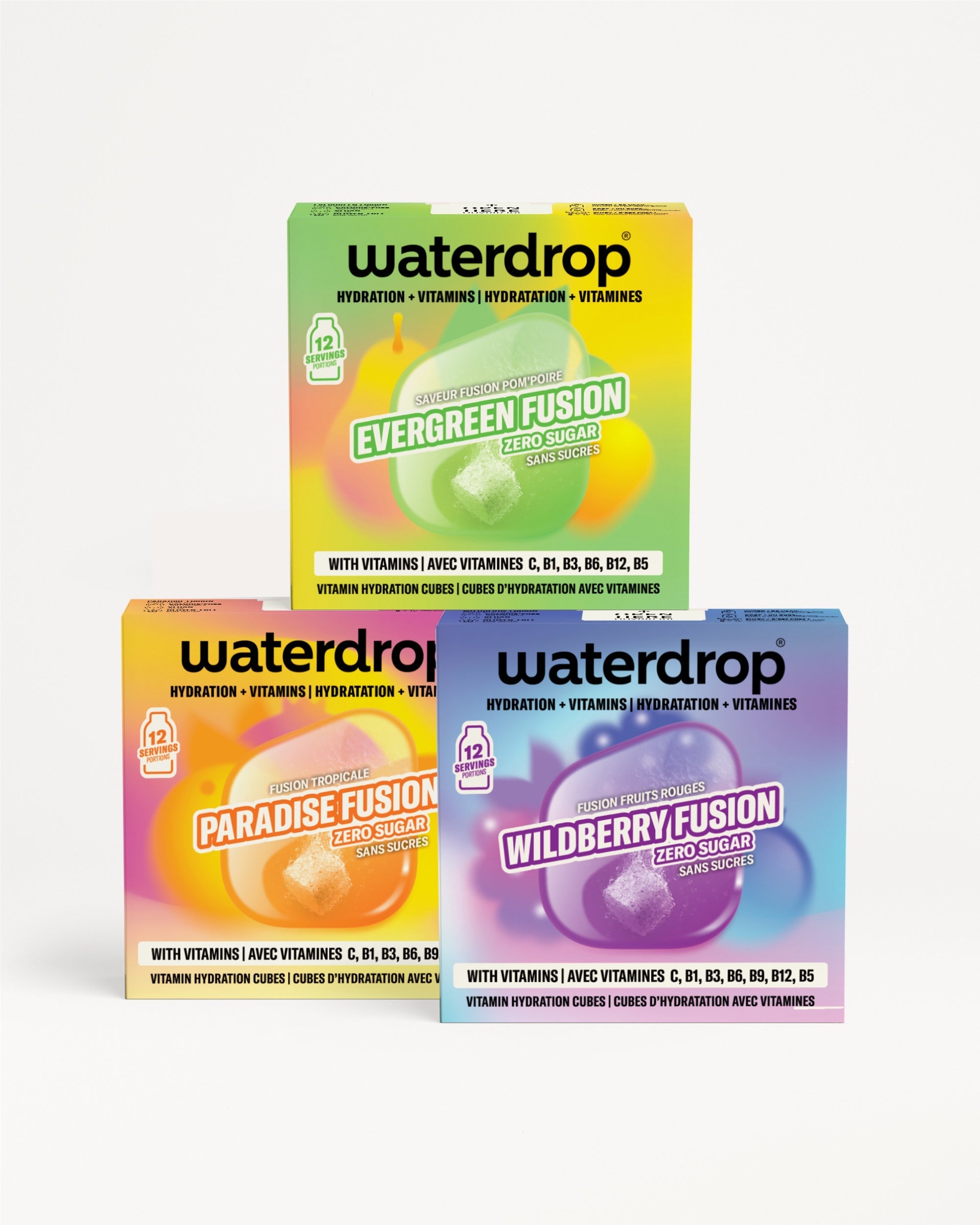 Pack de 12 EVERGREEN FUSION: Pídelo ya | waterdrop®