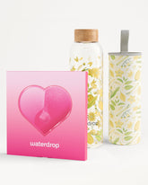 Set Hidratación con Corazón Vidrio