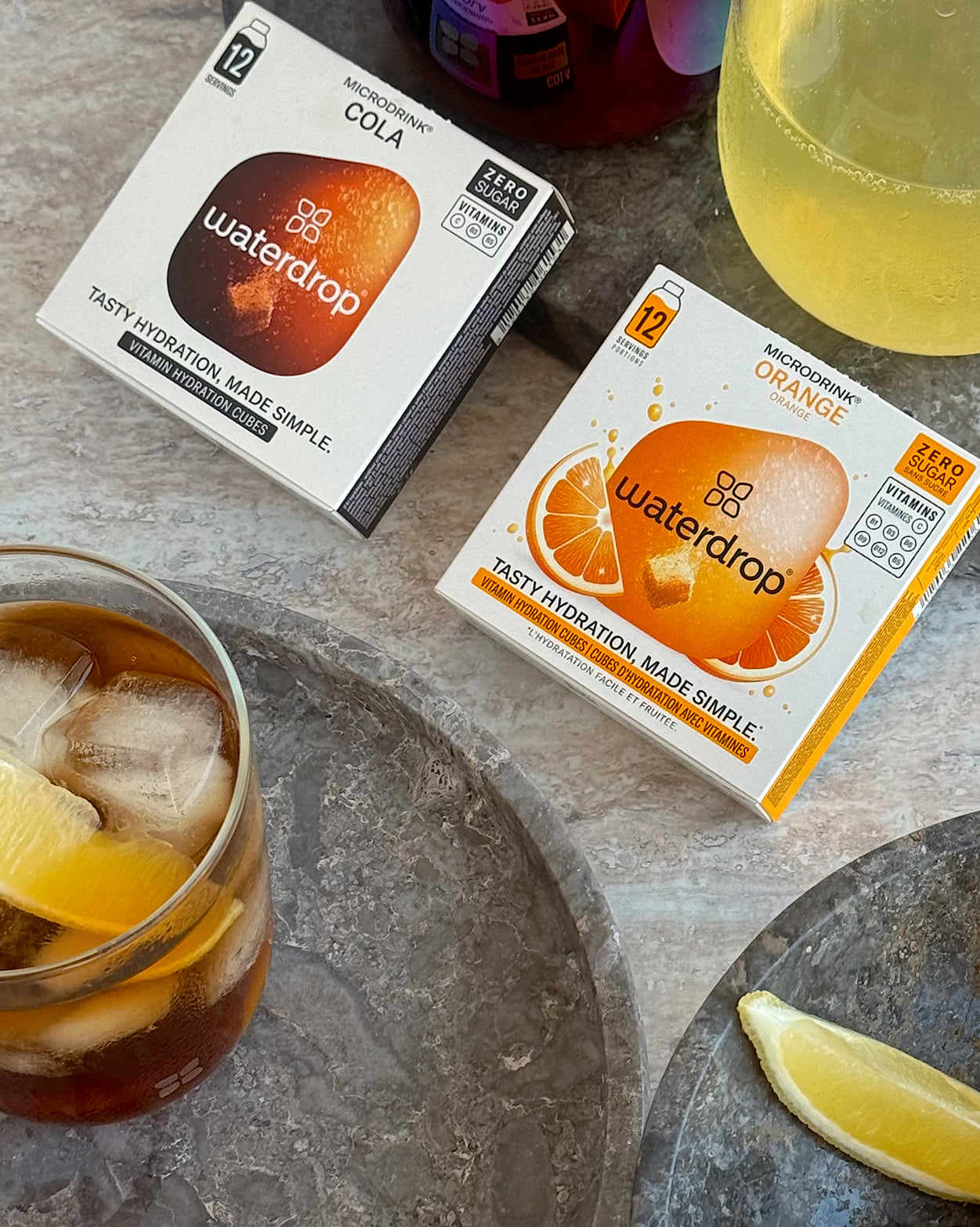 Set Cola Naranja 3+1