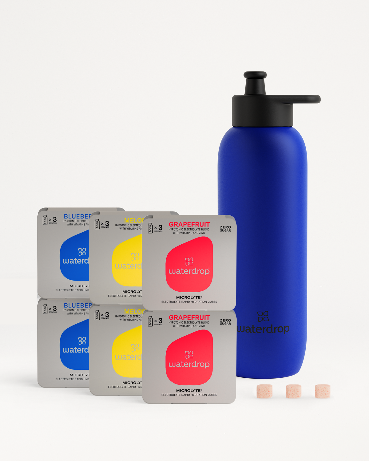 Set de Inicio Botella Deporte Microlyte