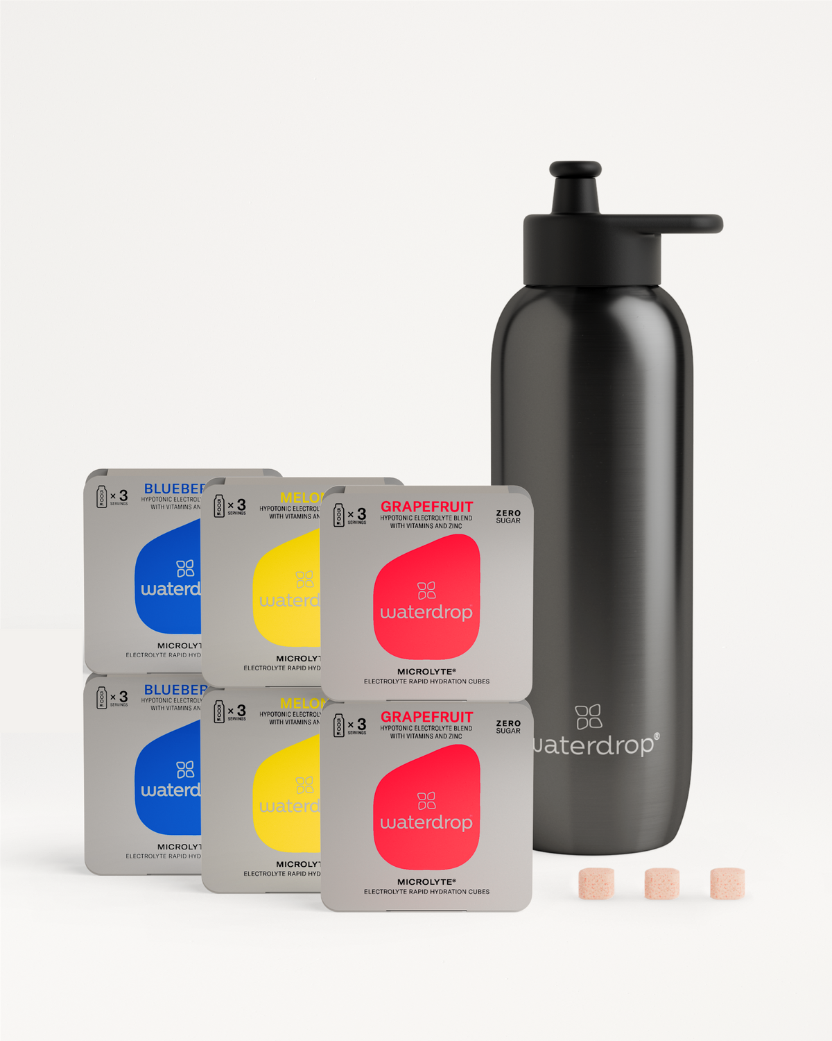 Set de Inicio Botella Deporte Microlyte