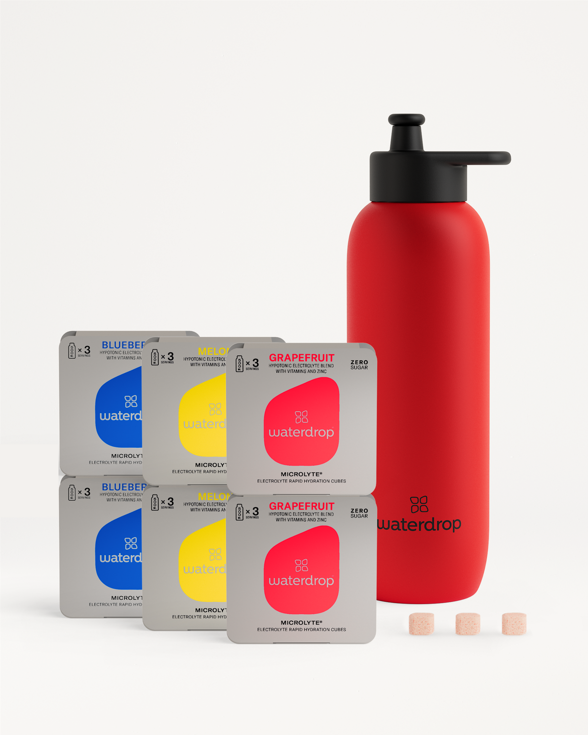 Set de Inicio Botella Deporte Microlyte