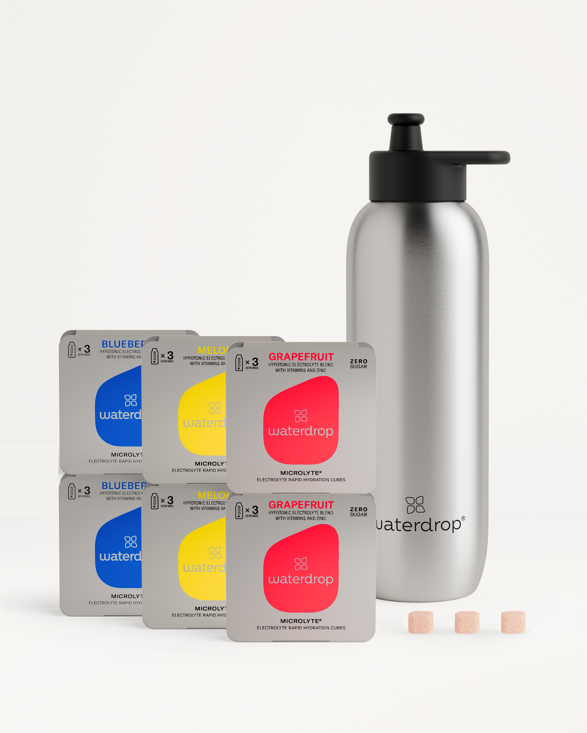 Set de Inicio Botella Deporte Microlyte