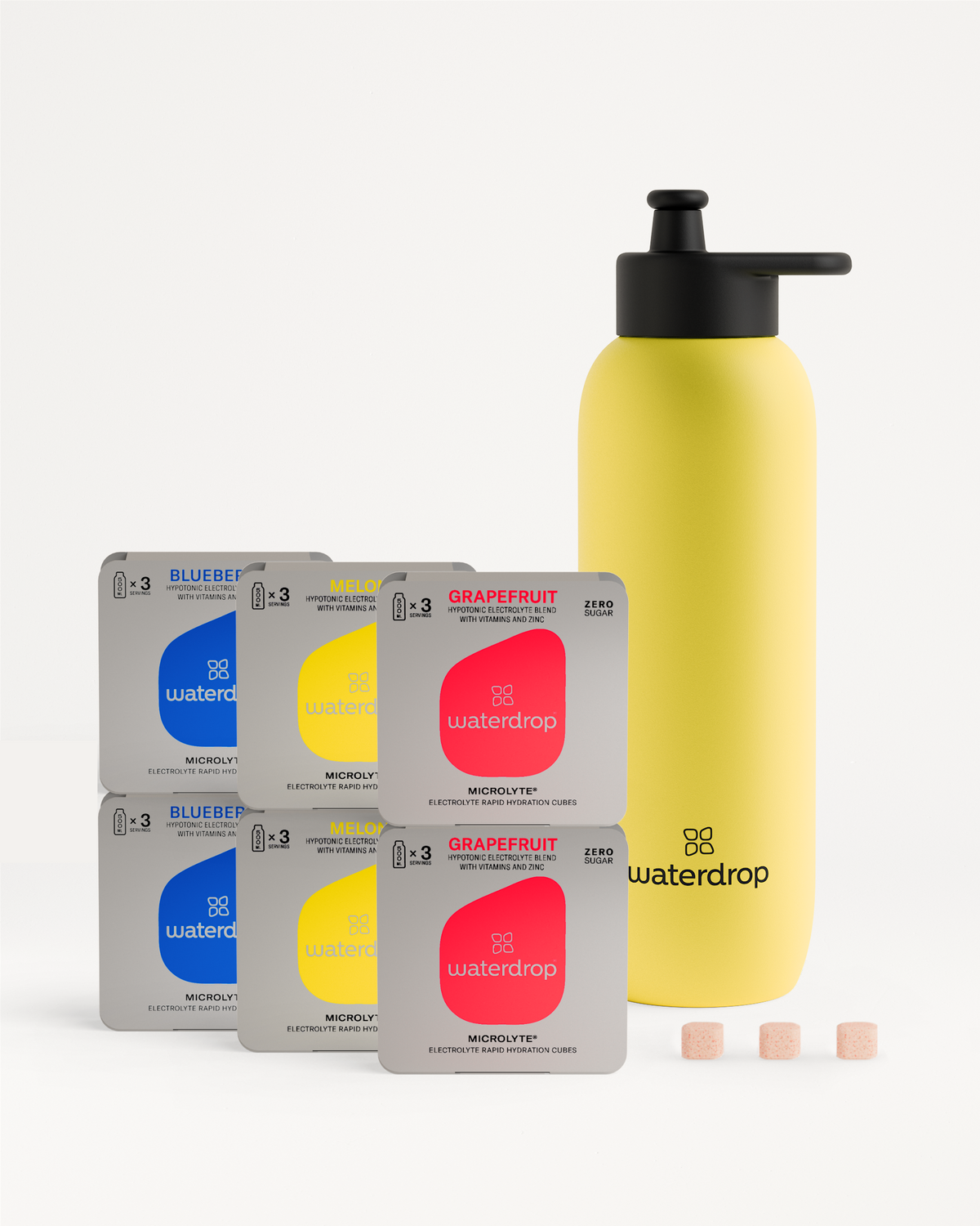 Set de Inicio Botella Deporte Microlyte