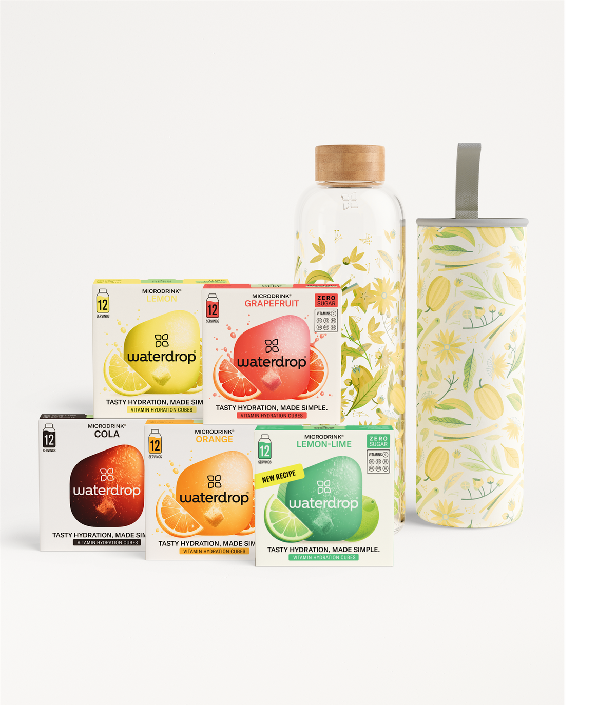 Set Cero Azúcar Vidrio