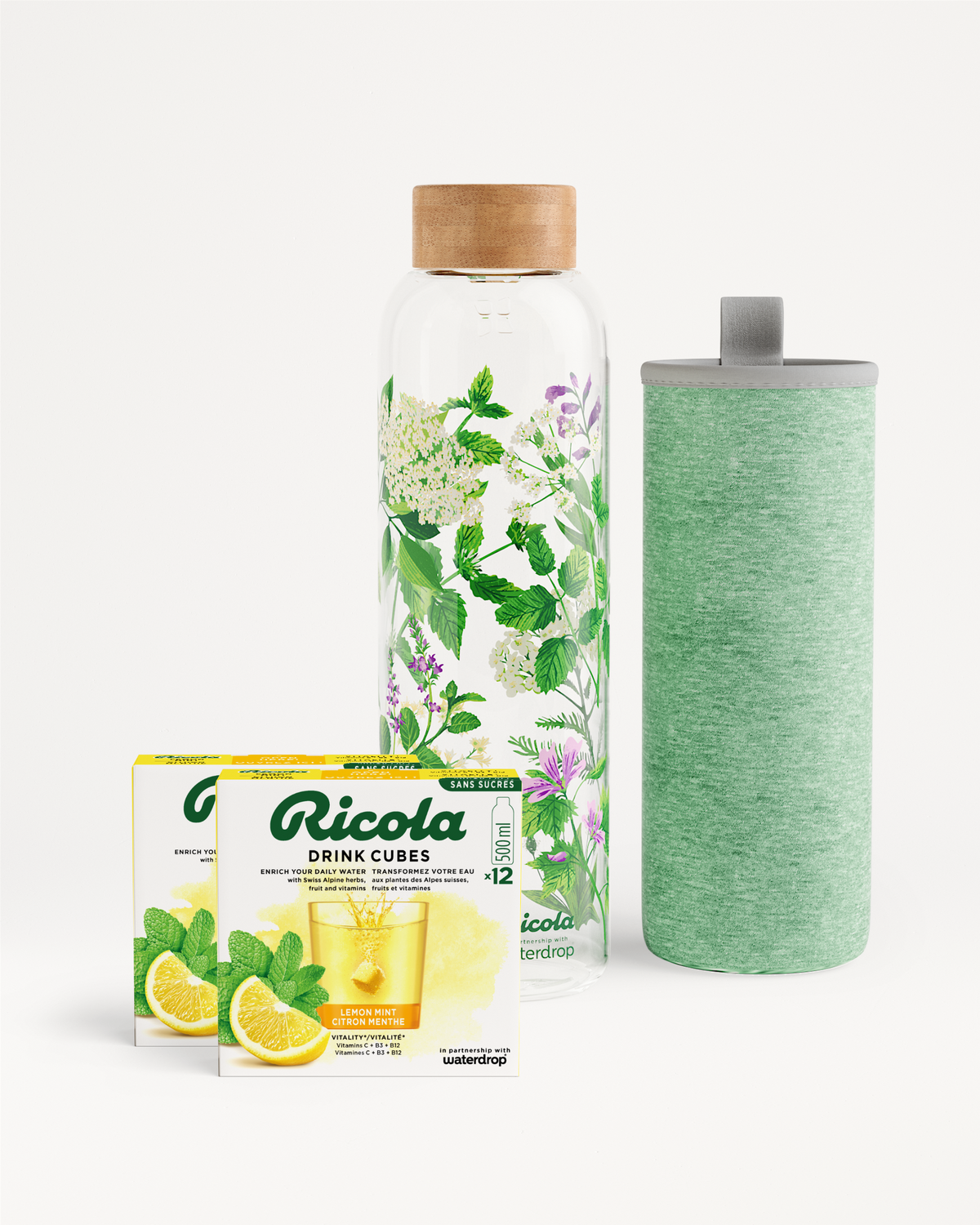 Set de botella Ricola