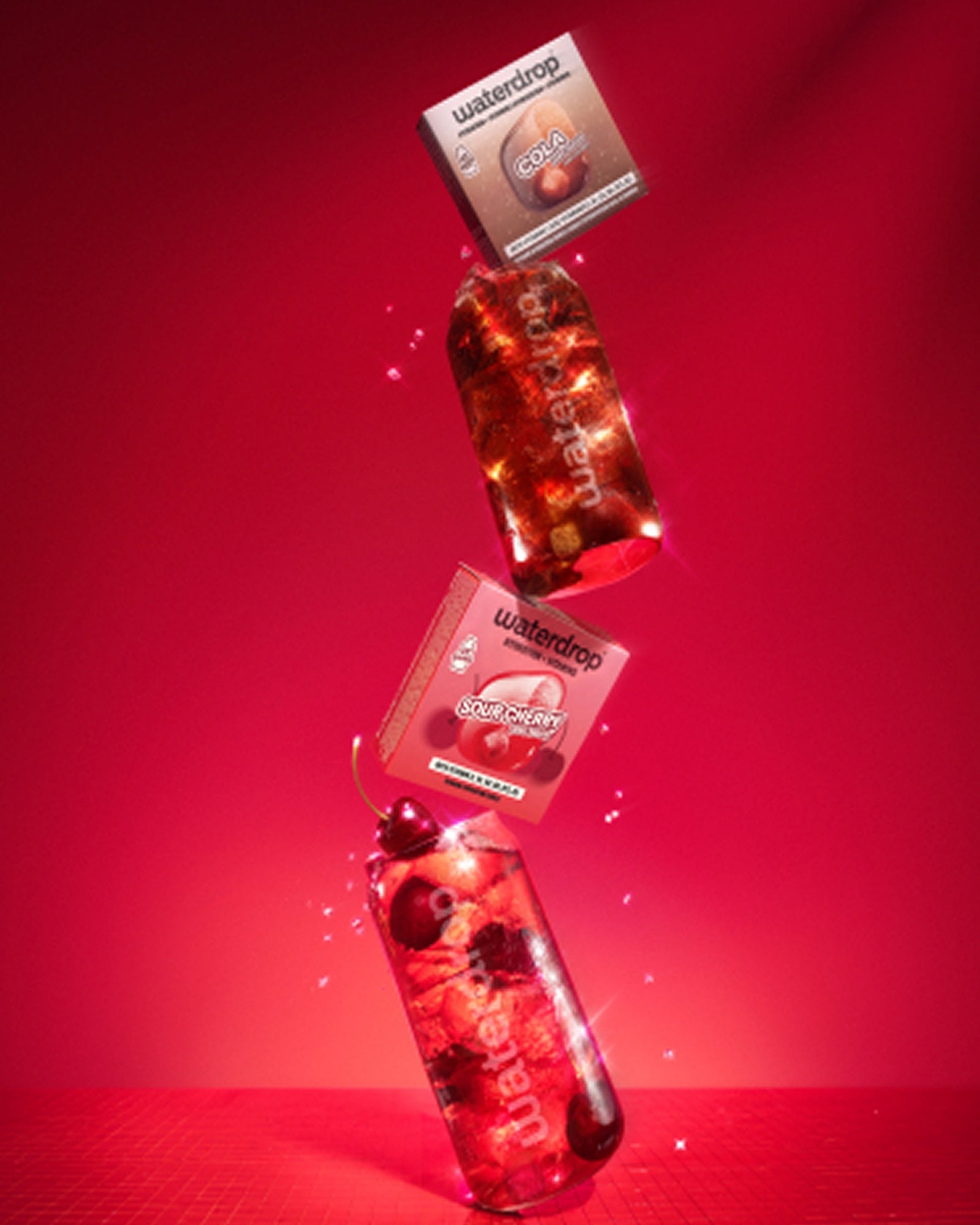 Set de hidratación Cherry Cola
