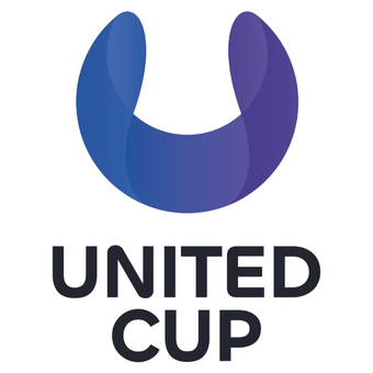 Logotipo con una marca en forma de U en degradado azul.