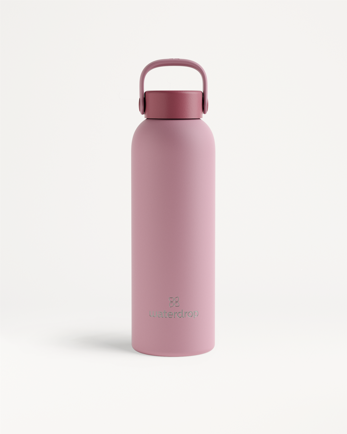 Botella de acero · Tapón con asa