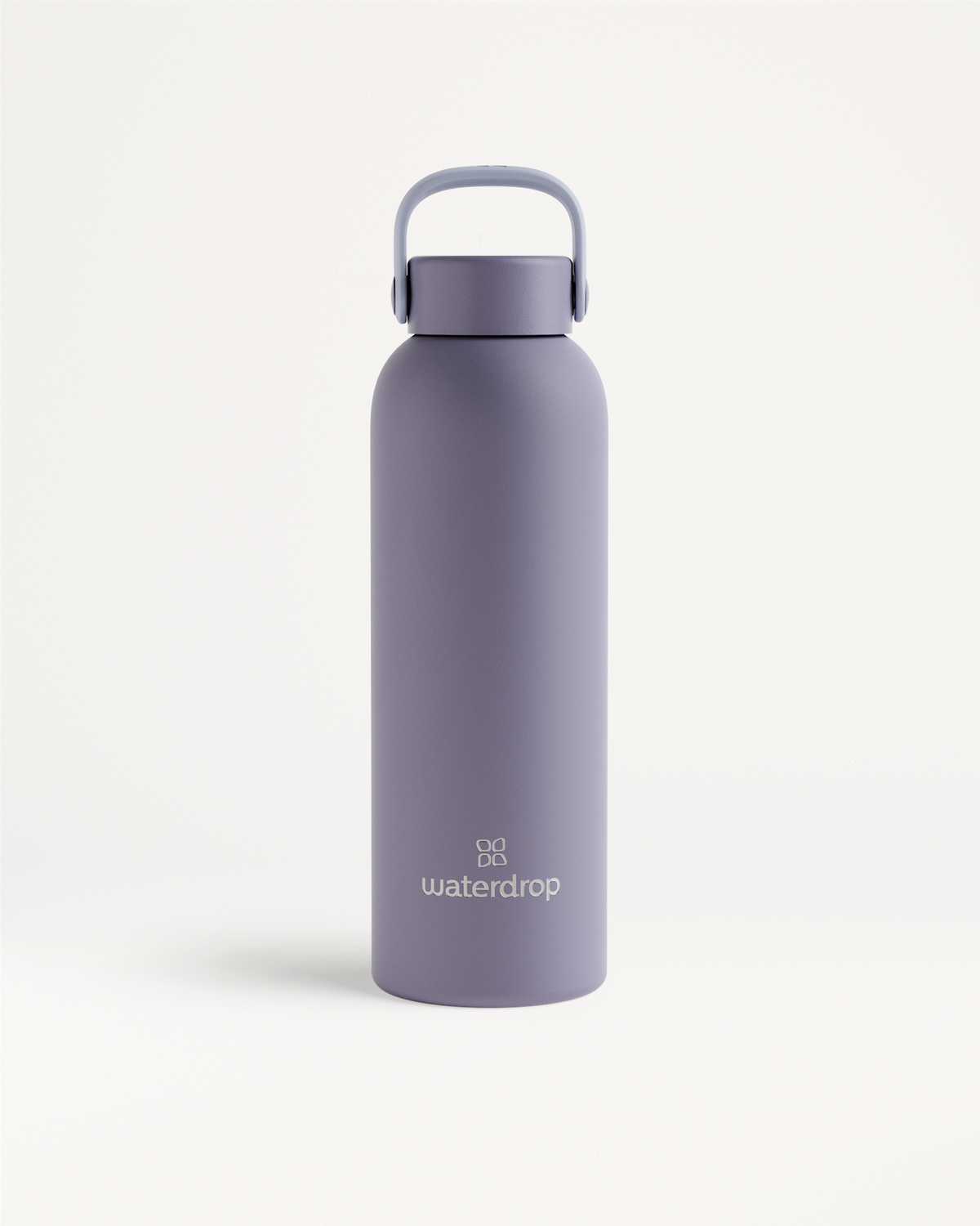 Botella de acero · Tapón con asa