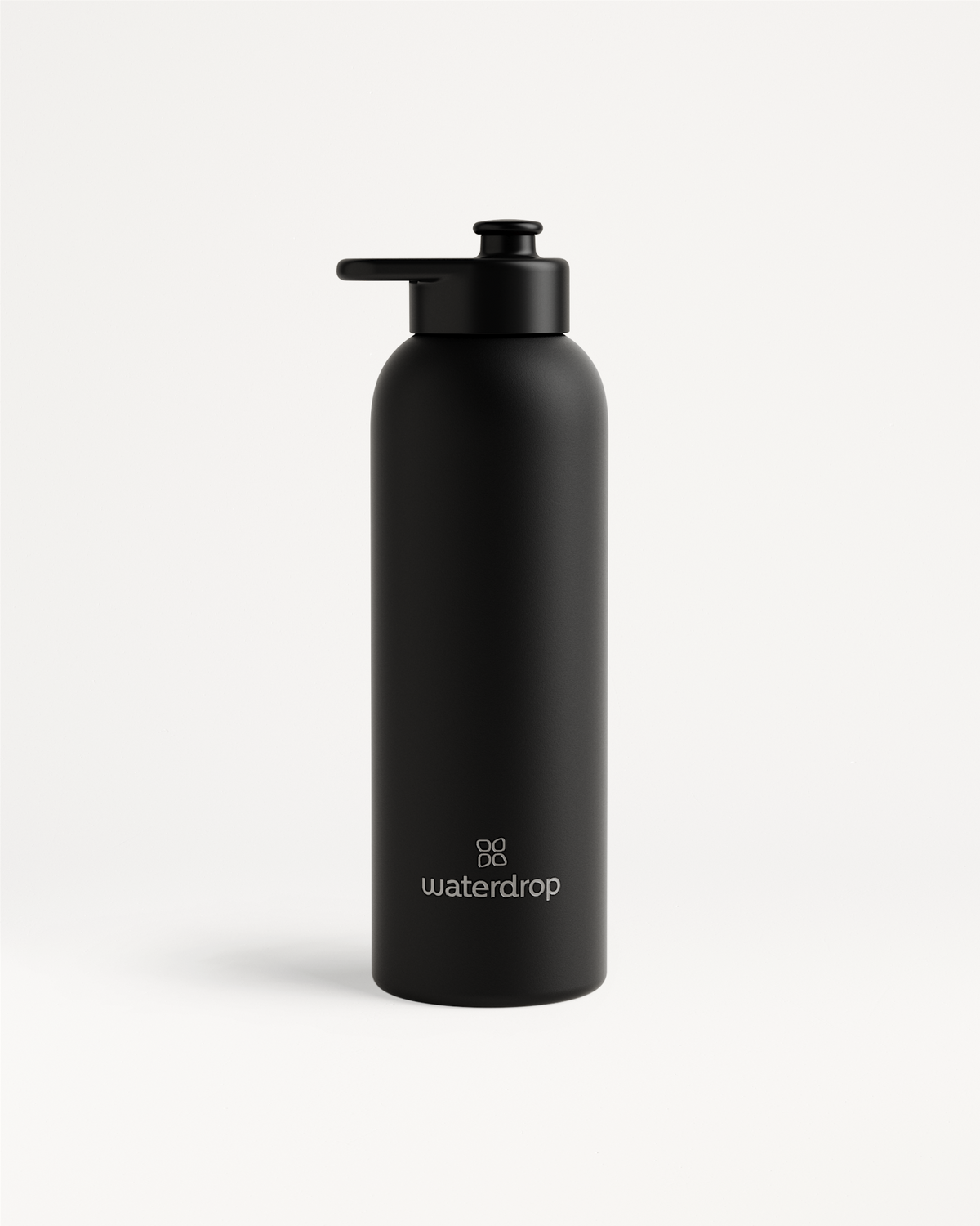 Botella de acero · Tapón extensible