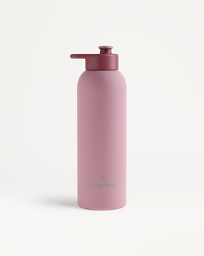 Botella de acero · Tapón extensible